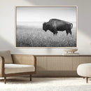 Black White Bison Canvas Wall Art, Rustic American Buffalo by MyGreatCanvas | Canvas Wall Art Prints | Photo Prints & Wall Decor