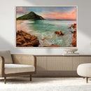 Coastal Landscape Wall Art Canvas Print – Rocky Shore and by MyGreatCanvas | Canvas Wall Art Prints | Photo Prints & Wall Decor