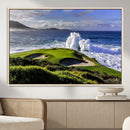 Ocean Waves Crashing Wall Art Canvas Print – Dramatic Rocky by MyGreatCanvas | Canvas Wall Art Prints | Photo Prints & Wall Decor