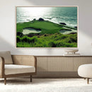 Coastal Golf Course Wall Art Canvas Print – Scenic Green by MyGreatCanvas | Canvas Wall Art Prints | Photo Prints & Wall Decor