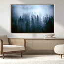 Foggy Pines Misty Forest Wall Art Print by MyGreatCanvas | Canvas Wall Art Prints | Photo Prints & Wall Decor