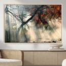 Sunlit Autumn Forest Wall Art Canvas Print by MyGreatCanvas | Canvas Wall Art Prints | Photo Prints & Wall Decor