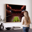 Tennessee Neyland Stadium Wall Art, Sports Arena Canvas
