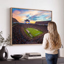 Jordan-Hare Stadium Wall Art Canvas Print, Football Stadium
