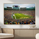 Green Bay Packers Lambeau Field Stadium Wall Art Canvas by MyGreatCanvas | Canvas Wall Art Prints | Photo Prints & Wall Decor