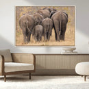 Wild Elephant Wall Art Canvas Print by MyGreatCanvas | Canvas Wall Art Prints | Photo Prints & Wall Decor