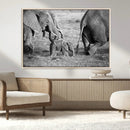 Wild Elephant Wall Art Canvas Print by MyGreatCanvas | Canvas Wall Art Prints | Photo Prints & Wall Decor