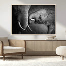 Elephant Family Wall Art Canvas, Framed Elephant Family by MyGreatCanvas | Canvas Wall Art Prints | Photo Prints & Wall Decor