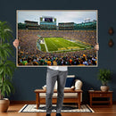 Green Bay Packers Stadium Wall Art Canvas Print, Lambeau by MyGreatCanvas | Canvas Wall Art Prints | Photo Prints & Wall Decor