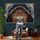Abstract Wood Grain Canvas Print, Tree Ring Pattern Wall by MyGreatCanvas | Canvas Wall Art Prints | Photo Prints & Wall Decor