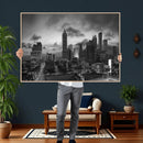 Atlanta Skyline Wall Art Canvas Print, Atlanta Downtown by MyGreatCanvas | Canvas Wall Art Prints | Photo Prints & Wall Decor