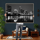 Austin Skyline Wall Art Canvas Print, Austin Downtown Night by MyGreatCanvas | Canvas Wall Art Prints | Photo Prints & Wall Decor