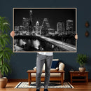 Austin Skyline Wall Art Canvas Print, Austin Downtown Night by MyGreatCanvas | Canvas Wall Art Prints | Photo Prints & Wall Decor