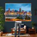 Baltimore Skyline Wall Art Canvas Print, Baltimore Downtown by MyGreatCanvas | Canvas Wall Art Prints | Photo Prints & Wall Decor
