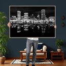 Baltimore Skyline Wall Art Canvas Print, Baltimore Downtown by MyGreatCanvas | Canvas Wall Art Prints | Photo Prints & Wall Decor