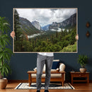 Yosemite Valley Wall Art Canvas Print – Misty Mountain by MyGreatCanvas | Canvas Wall Art Prints | Photo Prints & Wall Decor