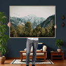 Mountain Forest Wall Art Canvas Print, Alpine Landscape by MyGreatCanvas | Canvas Wall Art Prints | Photo Prints & Wall Decor