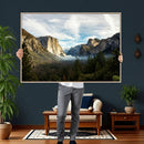 Yosemite Valley Mountain Wall Art Canvas Print, Granite by MyGreatCanvas | Canvas Wall Art Prints | Photo Prints & Wall Decor
