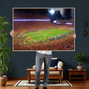 Clemson Football Stadium Wall Art Canvas Print, College by MyGreatCanvas | Canvas Wall Art Prints | Photo Prints & Wall Decor