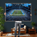Detroit Lions Stadium Wall Art Canvas Print, Football Field by MyGreatCanvas | Canvas Wall Art Prints | Photo Prints & Wall Decor