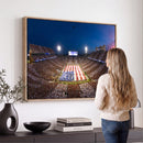 Oklahoma Sooners Memorial Stadium Wall Art Canvas Print,
