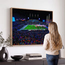 Ole Miss Rebels Vaught Hemingway Stadium Wall Art Canvas