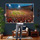 Clemson Tigers Memorial Stadium Wall Art Canvas Print by MyGreatCanvas | Canvas Wall Art Prints | Photo Prints & Wall Decor