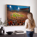 Clemson Tigers Memorial Stadium Wall Art Canvas Print