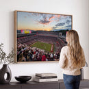 Donald W. Reynolds Razorback Stadium Wall Art Canvas Print –