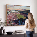 Ole Miss Rebels Vaught Hemingway Stadium Wall Art Canvas