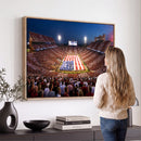 Oklahoma Memorial Stadium Wall Art Canvas Print – Oklahoma