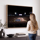 Oklahoma Memorial Stadium Wall Art Canvas Print – Oklahoma