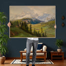 Konrad Petrides View From Mount Helm Wall Art Canvas Print - by MyGreatCanvas | Canvas Wall Art Prints | Photo Prints & Wall Decor