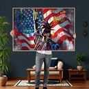 USA Statue of Liberty Graffiti Street Art Wall Art Canvas by MyGreatCanvas | Canvas Wall Art Prints | Photo Prints & Wall Decor