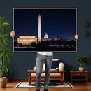Washington White House Skyline Wall Art Canvas Print – by MyGreatCanvas | Canvas Wall Art Prints | Photo Prints & Wall Decor