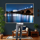 Washington DC Wall Art Canvas Print – Lincoln Memorial Night by MyGreatCanvas | Canvas Wall Art Prints | Photo Prints & Wall Decor