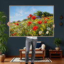 Wildflower Meadow Wall Art Canvas Print – Colorful Poppy and by MyGreatCanvas | Canvas Wall Art Prints | Photo Prints & Wall Decor