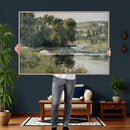 Edward Mitchell Bannister Streamside Wall Art Canvas Print by MyGreatCanvas | Canvas Wall Art Prints | Photo Prints & Wall Decor