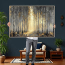 Abstract Birch Forest Wall Art Canvas Print – Modern Neutral by MyGreatCanvas | Canvas Wall Art Prints | Photo Prints & Wall Decor