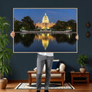 US Capitol Building Wall Art Canvas Print – Washington DC by MyGreatCanvas | Canvas Wall Art Prints | Photo Prints & Wall Decor