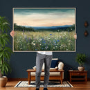 Wildflower Meadow Oil Painting Canvas — Daisy Lavender by MyGreatCanvas | Canvas Wall Art Prints | Photo Prints & Wall Decor