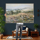 Katie Staples Hillside Canvas Wall Art — Coastal Wildflower by MyGreatCanvas | Canvas Wall Art Prints | Photo Prints & Wall Decor