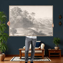 Van Poelenburch Landscape Canvas Wall Art — Dutch Golden Age by MyGreatCanvas | Canvas Wall Art Prints | Photo Prints & Wall Decor