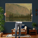 Frederic Edwin Church Hintersee Canvas Print, Hudson River by MyGreatCanvas | Canvas Wall Art Prints | Photo Prints & Wall Decor