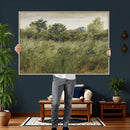 Wildflower Meadow Canvas Wall Art, Impressionist Overgrown by MyGreatCanvas | Canvas Wall Art Prints | Photo Prints & Wall Decor