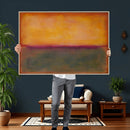 Abstract Color Field Wall Art Canvas Print, Framed by MyGreatCanvas | Canvas Wall Art Prints | Photo Prints & Wall Decor