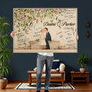 Wedding Guest Book Alternative Wall Art Canvas Print, Personalized Wedding Signature Poster, Custom Couple Photo Guestbook Canvas by MyGreatCanvas | Canvas Wall Art Prints | Photo Prints & Wall Decor