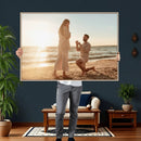 Custom Photo with Framed Canvas Wall Art Canvas Print Personalized Picture Print Framed Wall Art Digitally Printed Photo by MyGreatCanvas | Canvas Wall Art Prints | Photo Prints & Wall Decor