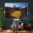 Chicago Bears Soldier Field Canvas Wall Art, NFL Stadium Panorama Print, Football Arena Photography for Sports Fans by MyGreatCanvas | Canvas Wall Art Prints | Photo Prints & Wall Decor