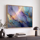 Colorful Abstract Canvas Wall Art Print, Vibrant Popup Color Art Print